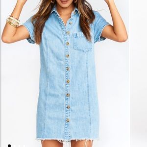 MUMU Cyrus Dress in Dennis (sample)